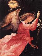 Angel Annunciating Lorenzo Lotto